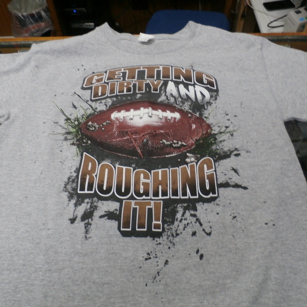 Alstyle  Boy's "Getting Dirty And" Shirt 6630